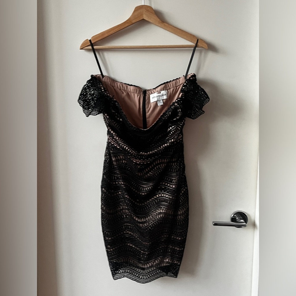 StyleStalker Alexander Black Mini Dress